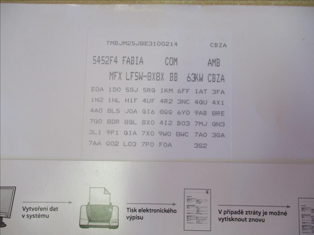 Škoda Fabia Kombi 1,2 l 63 kw