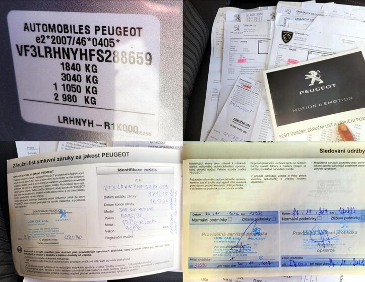 Peugeot 308 Kombi 1,2 l 96 kw