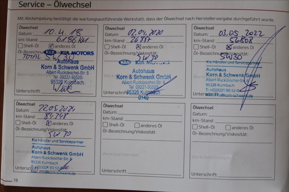 KIA Ceed Kombi 1,6 l 99 kw