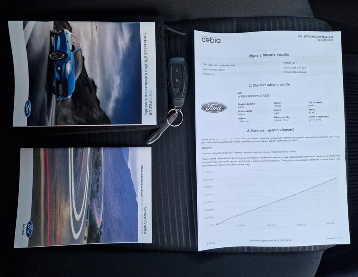 Ford Focus Kombi 1,5 l 88 kw