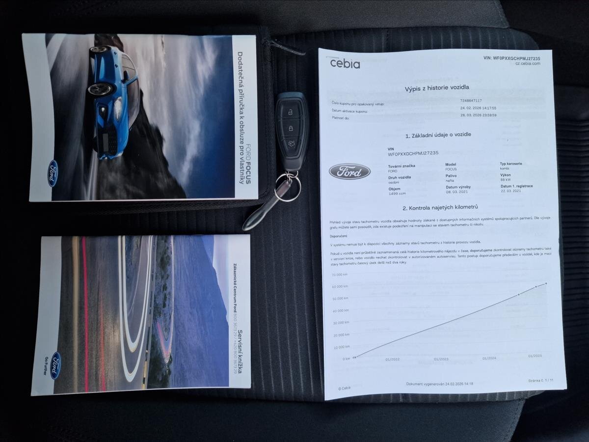 Ford Focus Kombi 1,5 l 88 kw