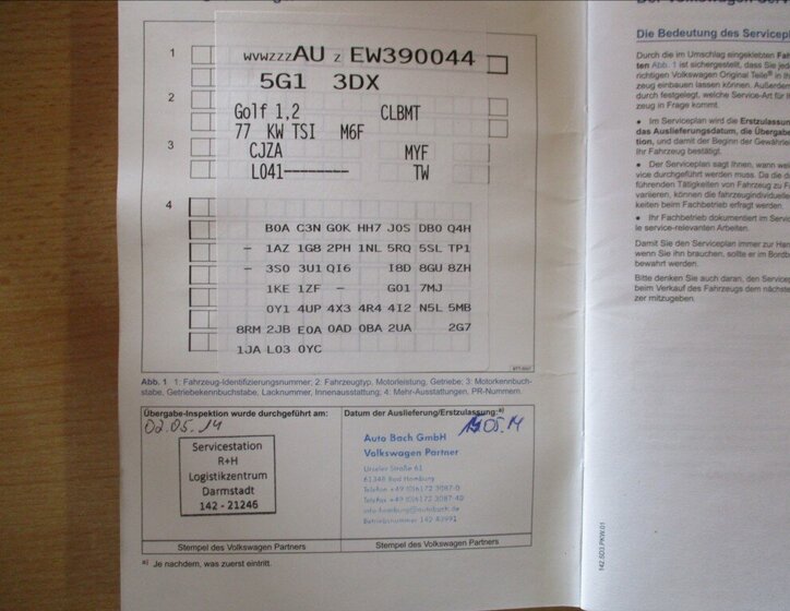 Volkswagen Golf Hatchback 1,2 l 77 kw