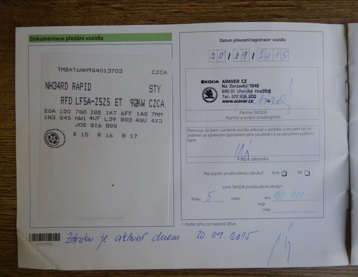 Škoda Rapid 9