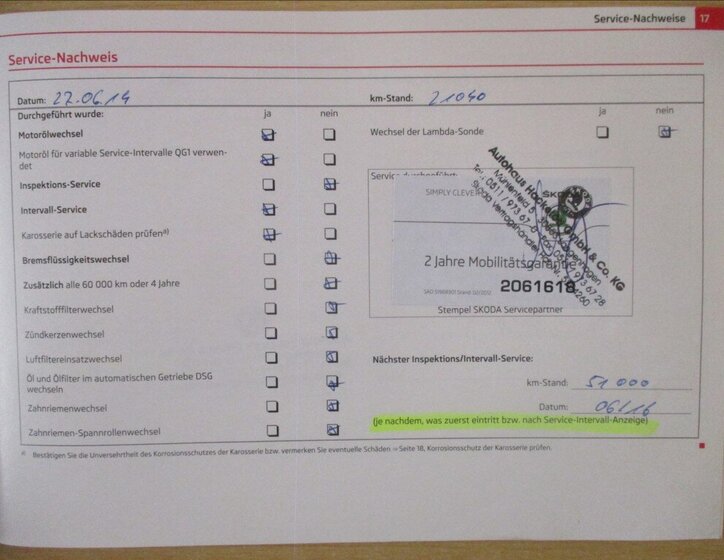 Škoda Fabia Kombi 1,2 l 63 kw