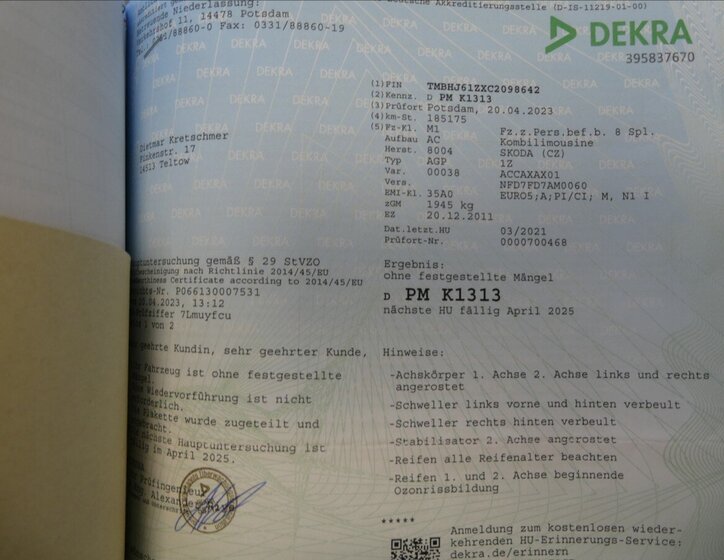 Škoda Octavia Kombi 1,4 l 90 kw