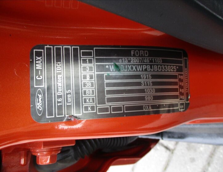 Ford C-MAX Kombi 1,6 l 85 kw