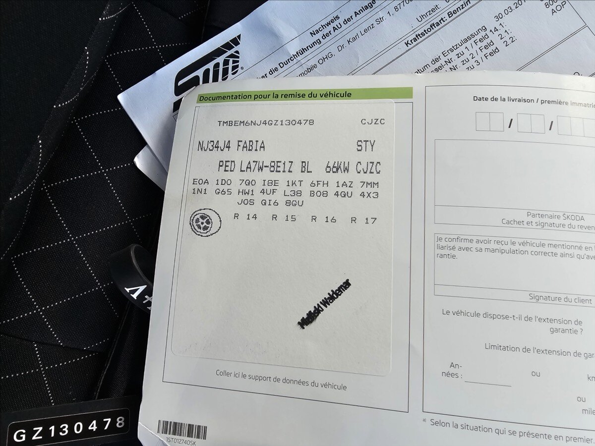 Škoda Fabia Hatchback 1,2 l 66 kw