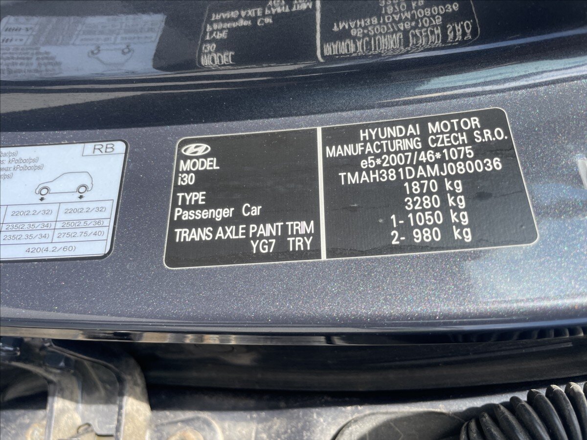 Hyundai i30 Kombi 1,5 l 117 kw