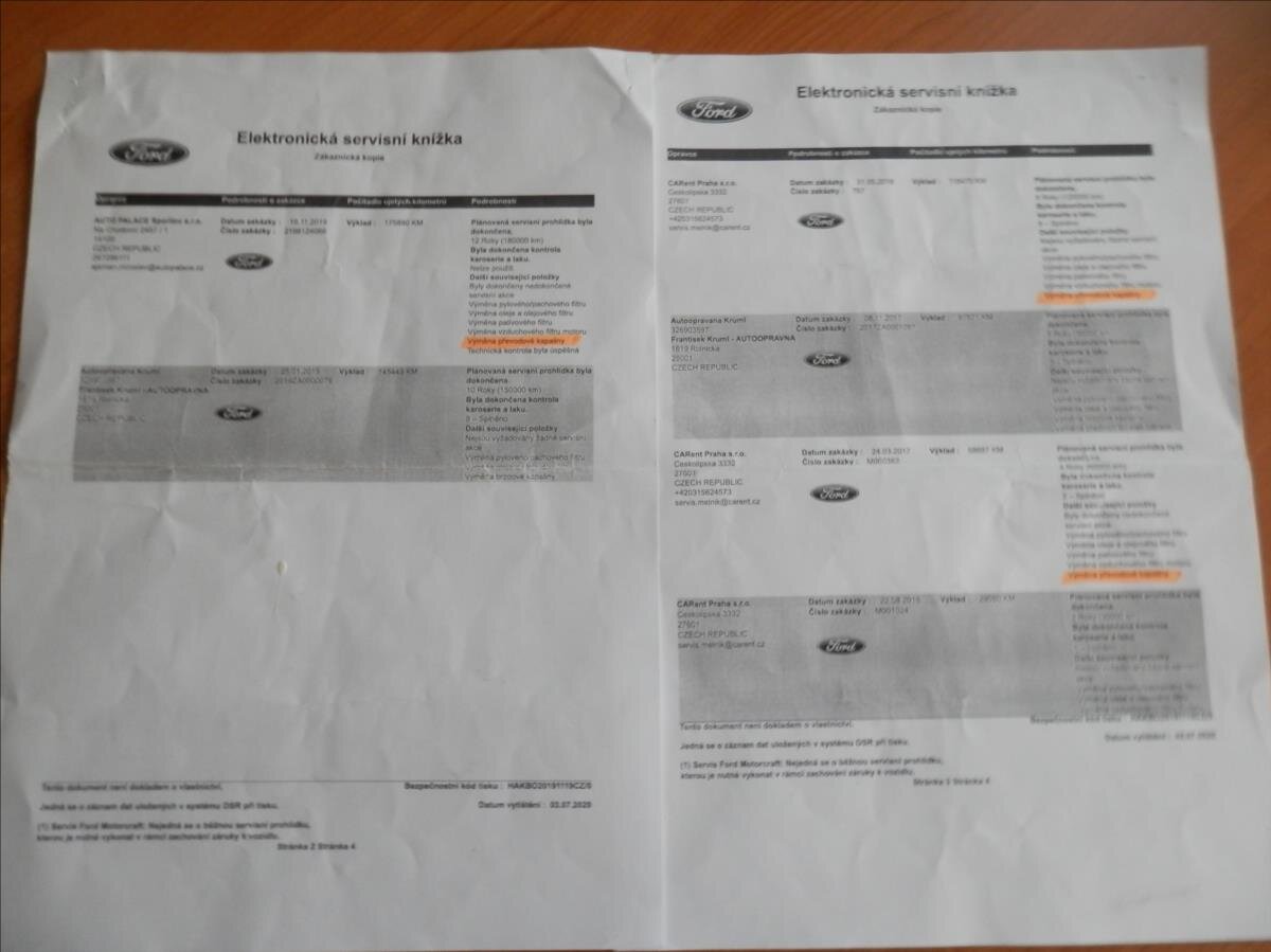 Ford S-MAX MPV 2,0 l 110 kw