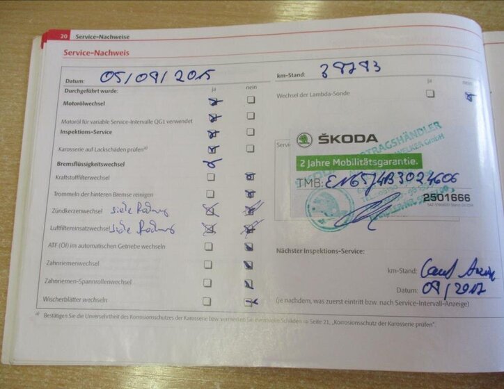 Škoda Fabia Hatchback 1,2 l 77 kw