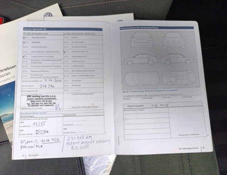 Volkswagen Touran MPV 2,0 l 110 kw