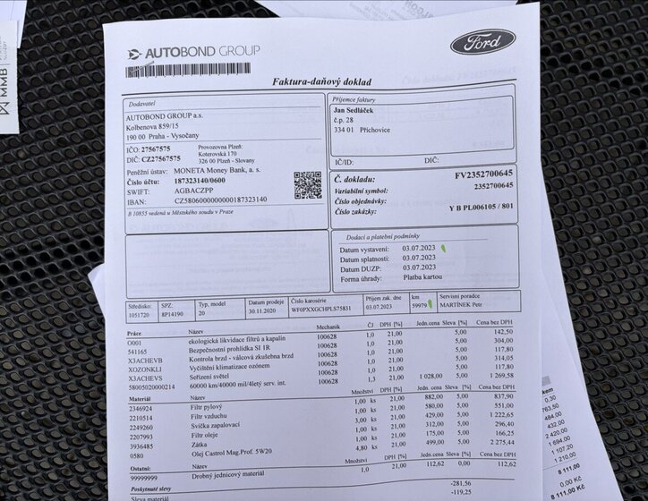 Ford Focus Kombi 1,5 l 110 kw
