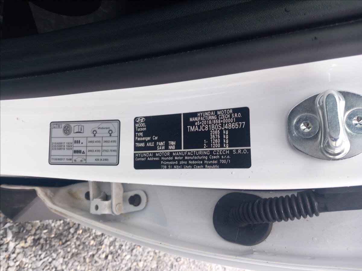 Hyundai Tucson SUV / Terénní 1,6 l 117 kw