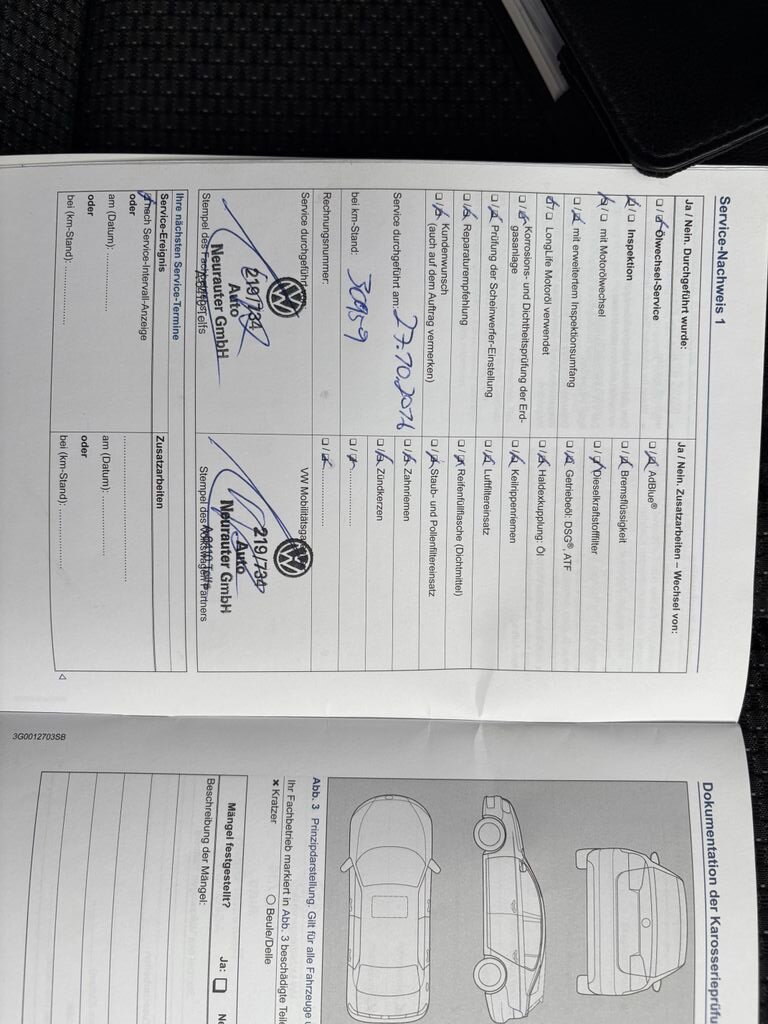 Volkswagen Touran MPV 1,6 l 77 kw