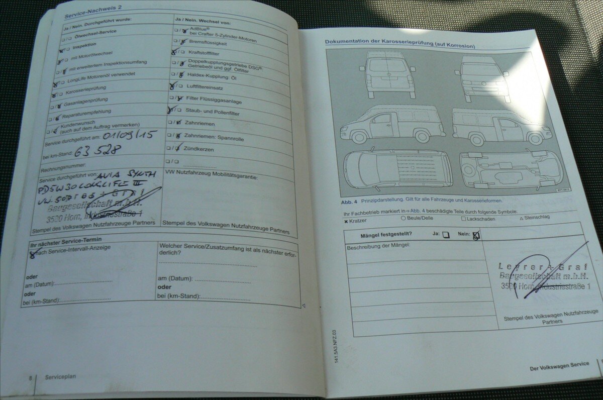 Volkswagen Transporter Sklápěč 2,0 l 103 kw