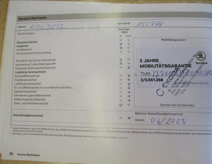 Škoda Octavia Kombi 2,0 l 110 kw