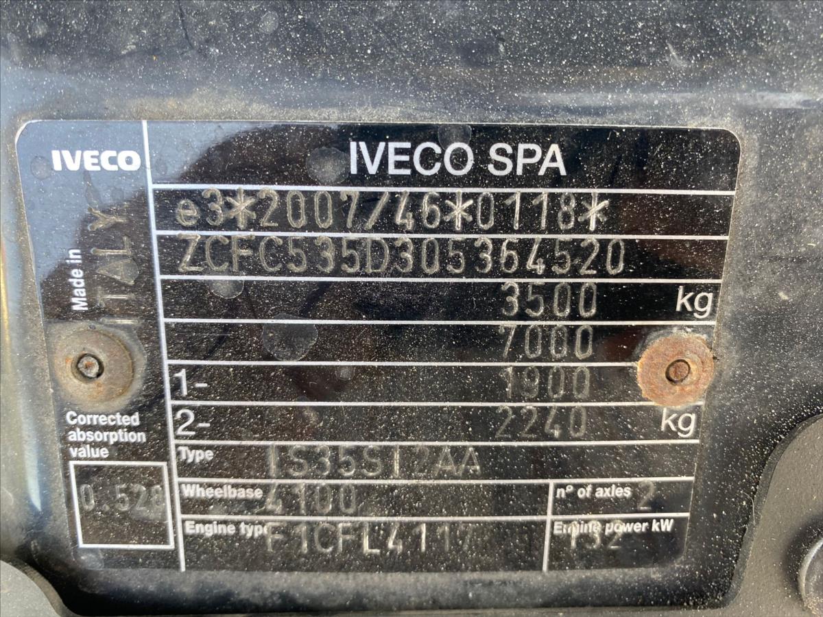 Iveco Daily Skříň 3,0 l 132 kw