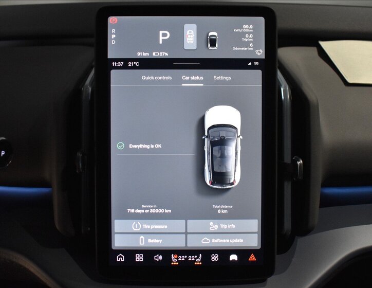 Volvo EX30 SUV / Terénní 0,0 315 kw