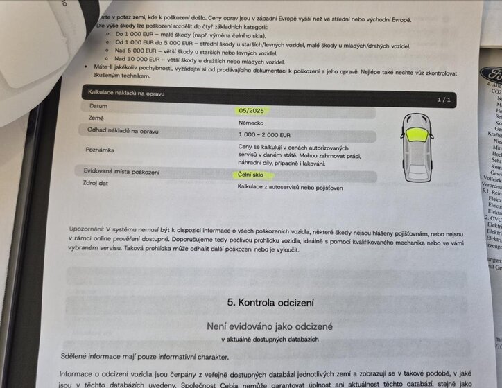 Ford Tourneo Custom MPV 2,0 l 96 kw