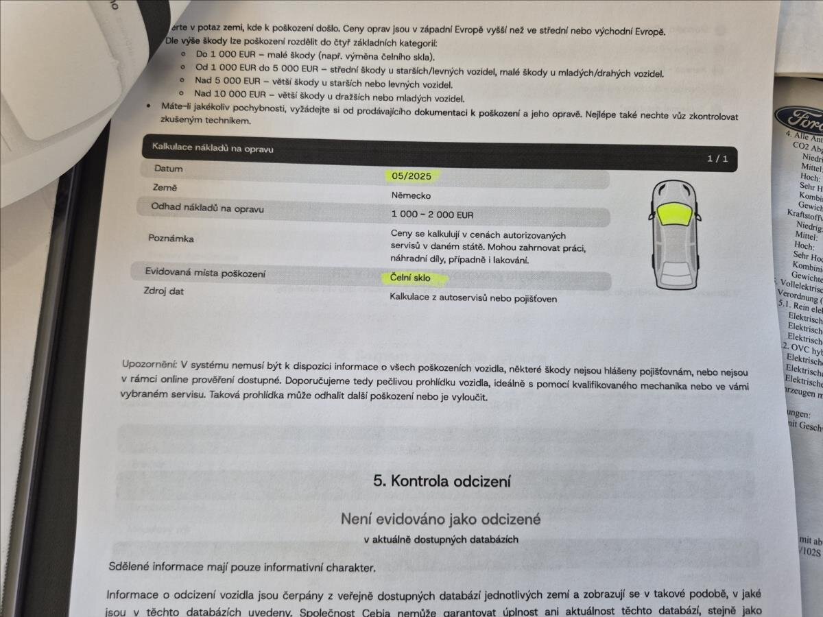 Ford Tourneo Custom MPV 2,0 l 96 kw