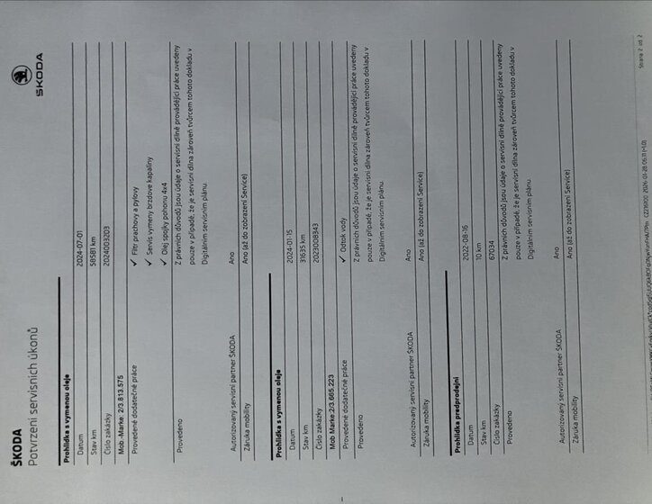 Škoda Octavia Kombi 2,0 l 147 kw