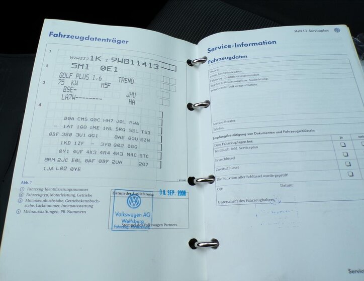 Volkswagen Golf Plus Kombi 1,6 l 75 kw