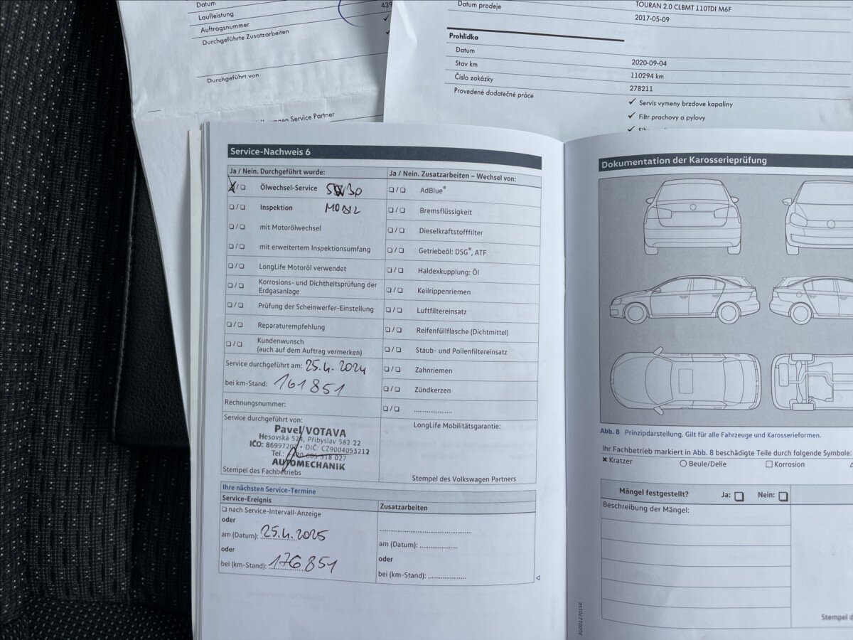 Volkswagen Touran MPV 2,0 l 110 kw