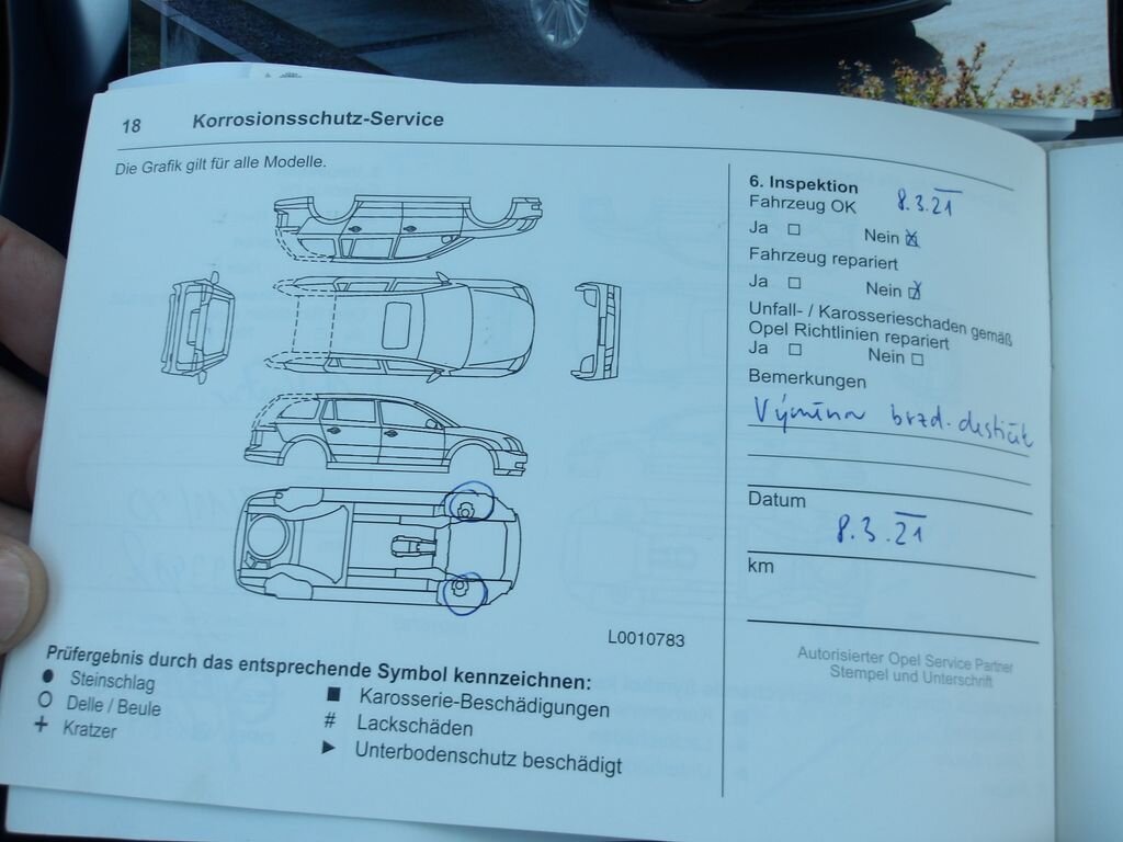 Opel Zafira Kombi 2,0 l 125 kw