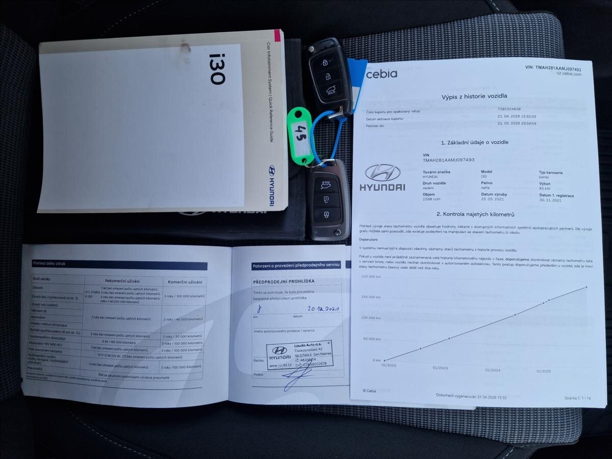 Hyundai i30 Kombi 1,6 l 85 kw