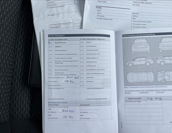 Volkswagen Touran MPV 2,0 l 110 kw