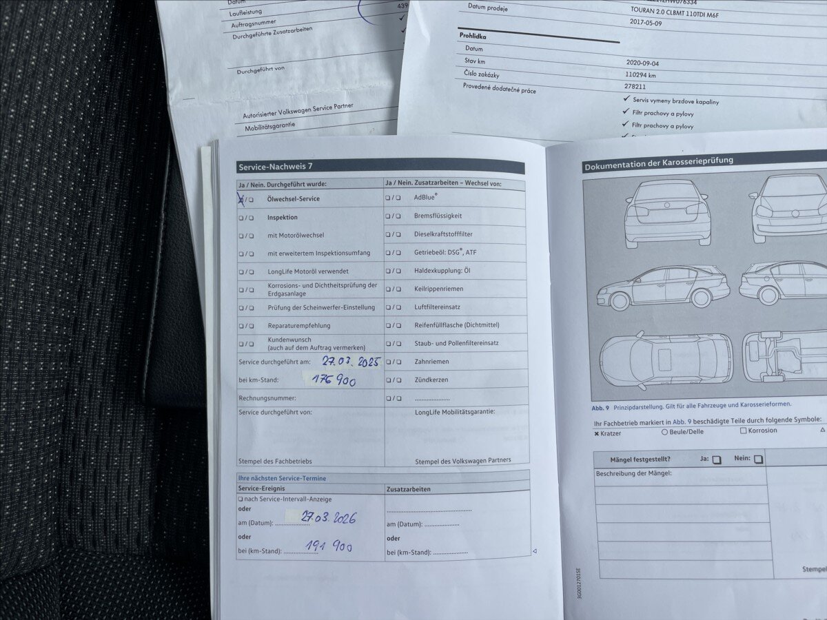 Volkswagen Touran MPV 2,0 l 110 kw