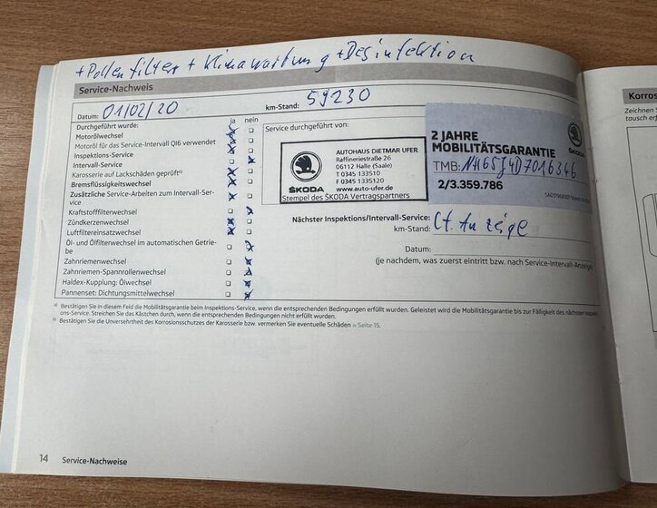 Škoda Roomster MPV 1,2 l 51 kw