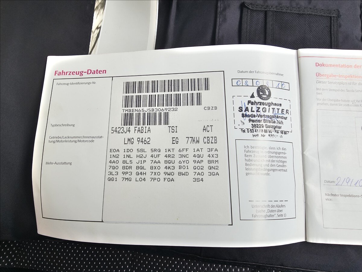 Škoda Fabia Hatchback 1,2 l 77 kw