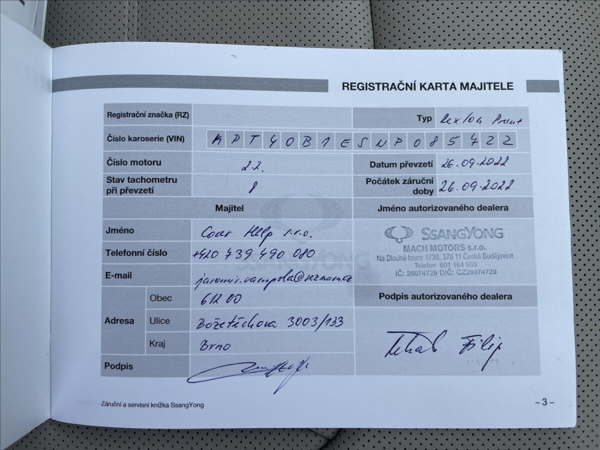 SsangYong Rexton Kombi 2,2 l 148 kw