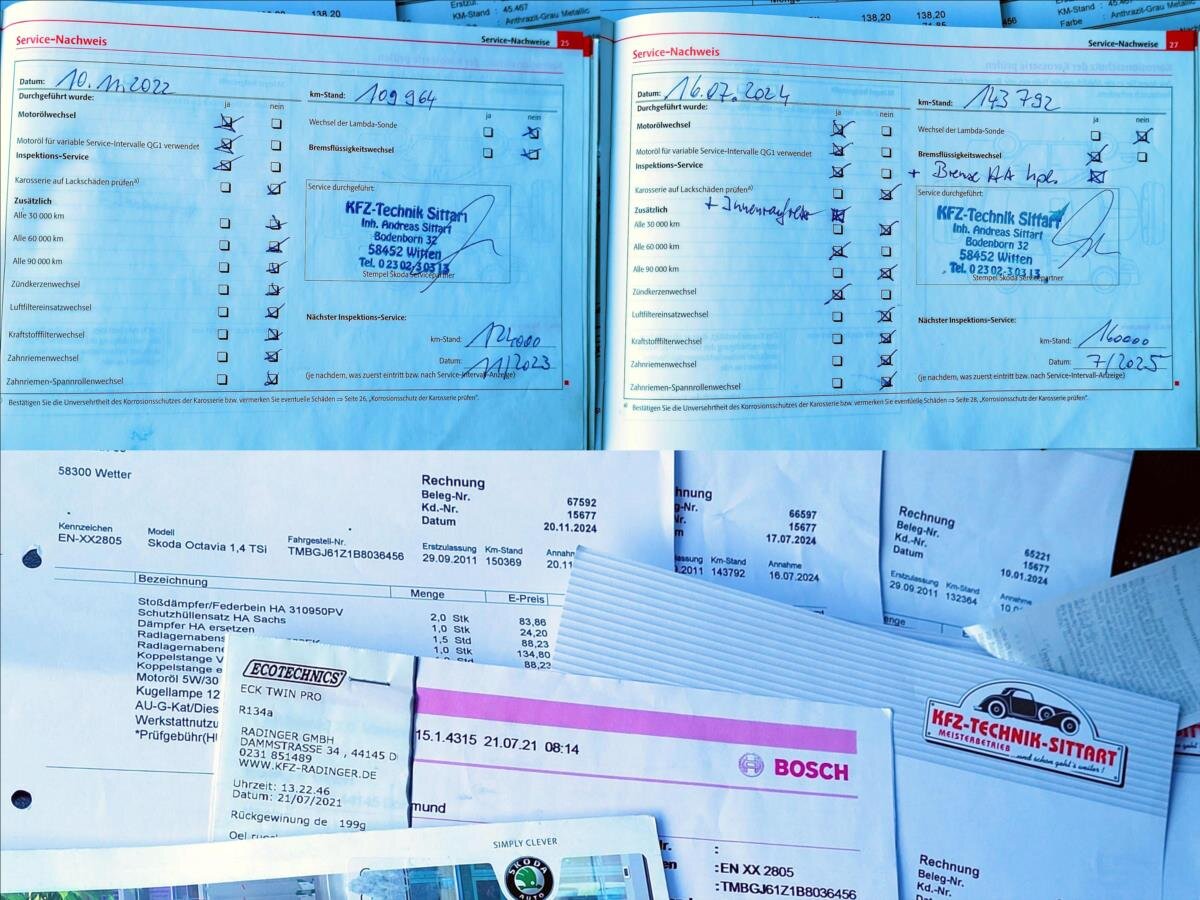 Škoda Octavia Kombi 1,4 l 90 kw