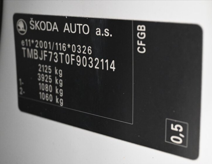 Škoda Superb Kombi 2,0 l 125 kw