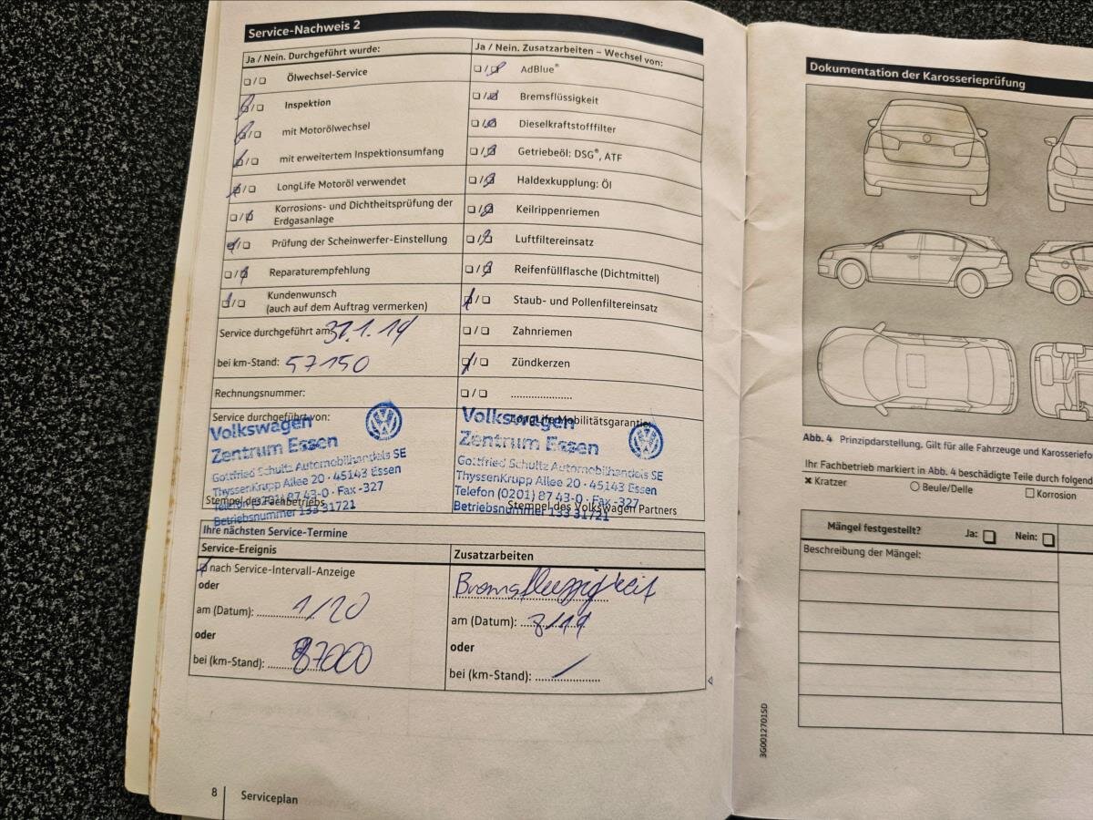 Volkswagen Passat Kombi 1,4 l 110 kw