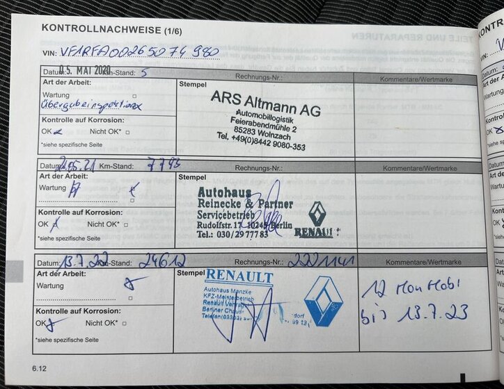 Renault Grand Scénic MPV 1,7 l 88 kw