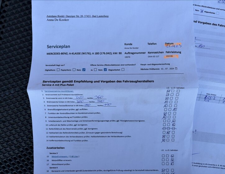 Mercedes-Benz Třídy A Hatchback 1,6 l 90 kw