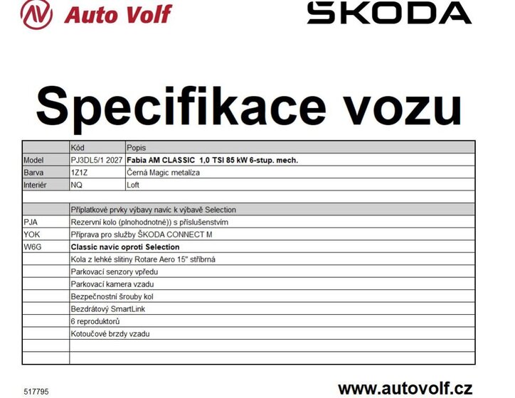 Škoda Fabia Hatchback 999,0 85 kw
