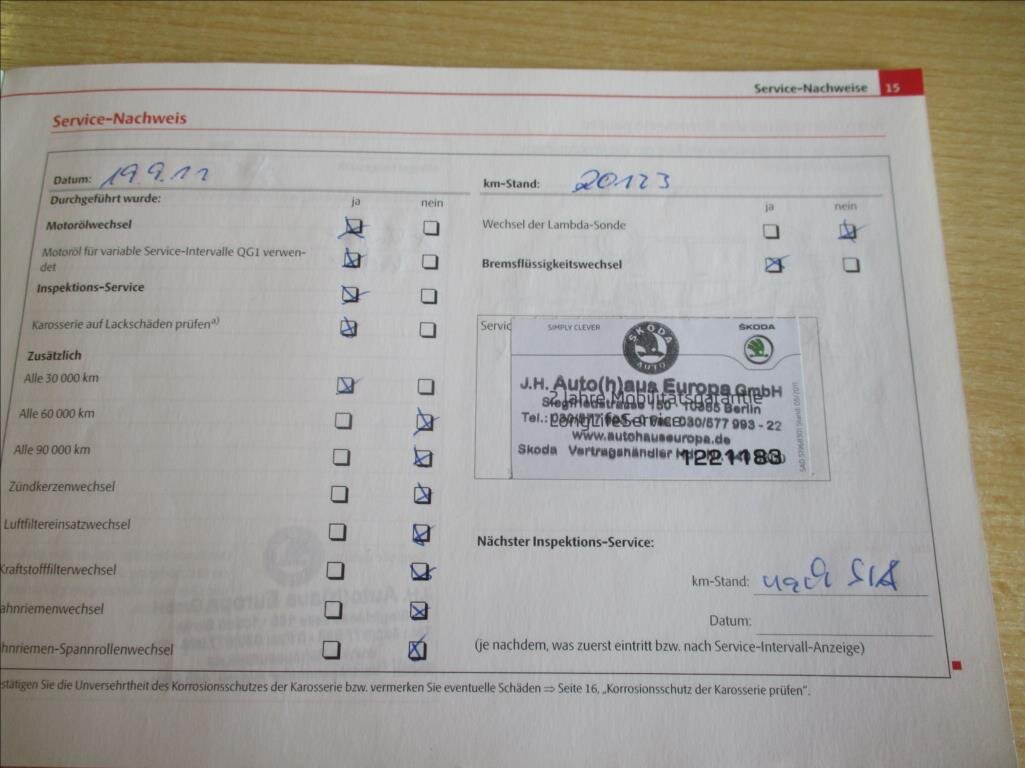 Škoda Roomster Kombi 1,2 l 51 kw