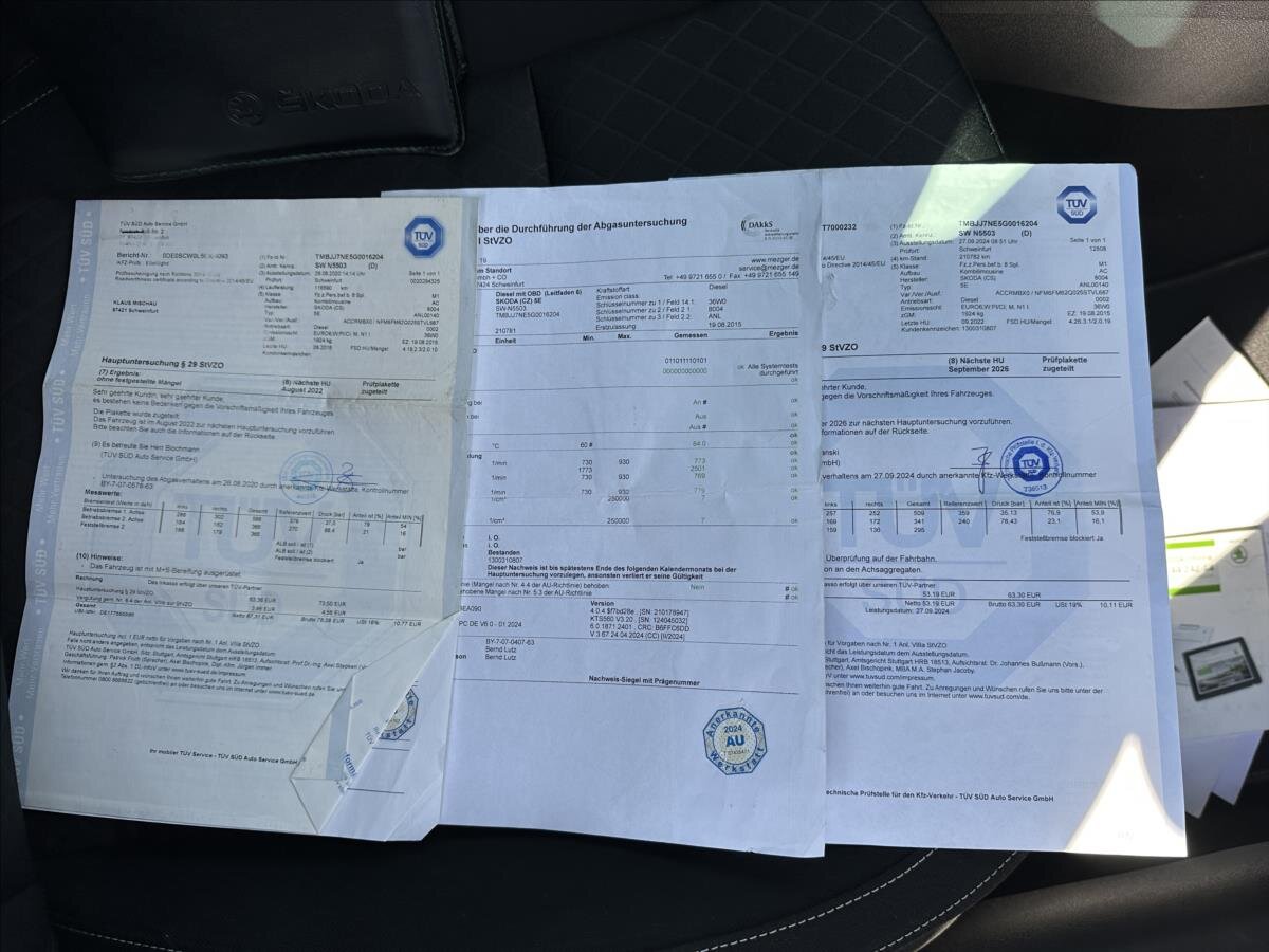 Škoda Octavia Kombi 2,0 l 110 kw