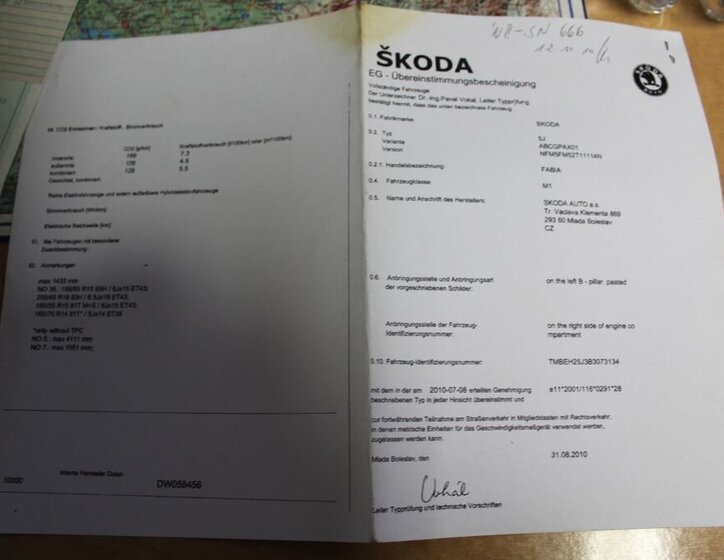 Škoda Fabia Hatchback 1,2 l 51 kw