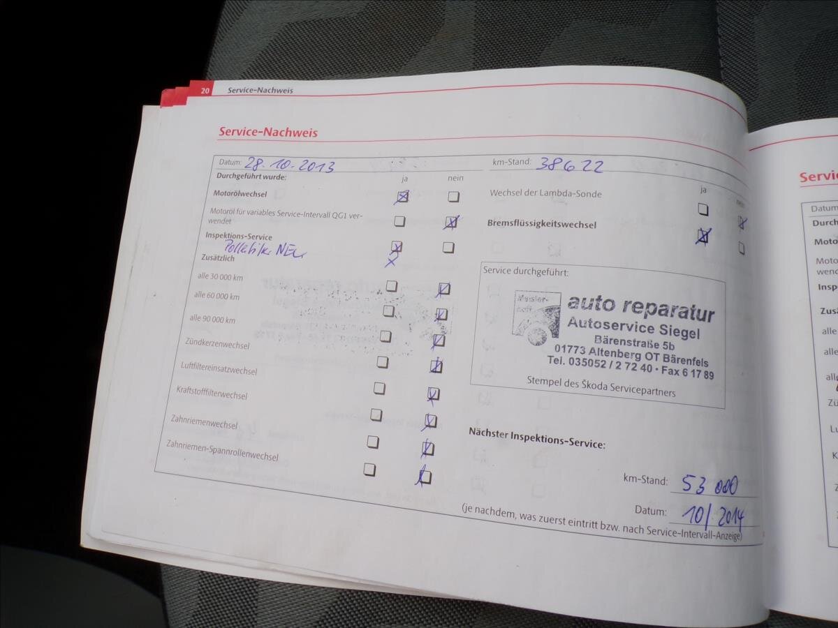 Škoda Fabia Hatchback 1,2 l 51 kw