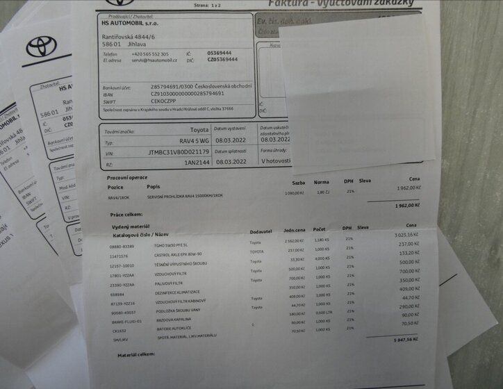 Toyota RAV4 SUV / Terénní 2,2 l 110 kw