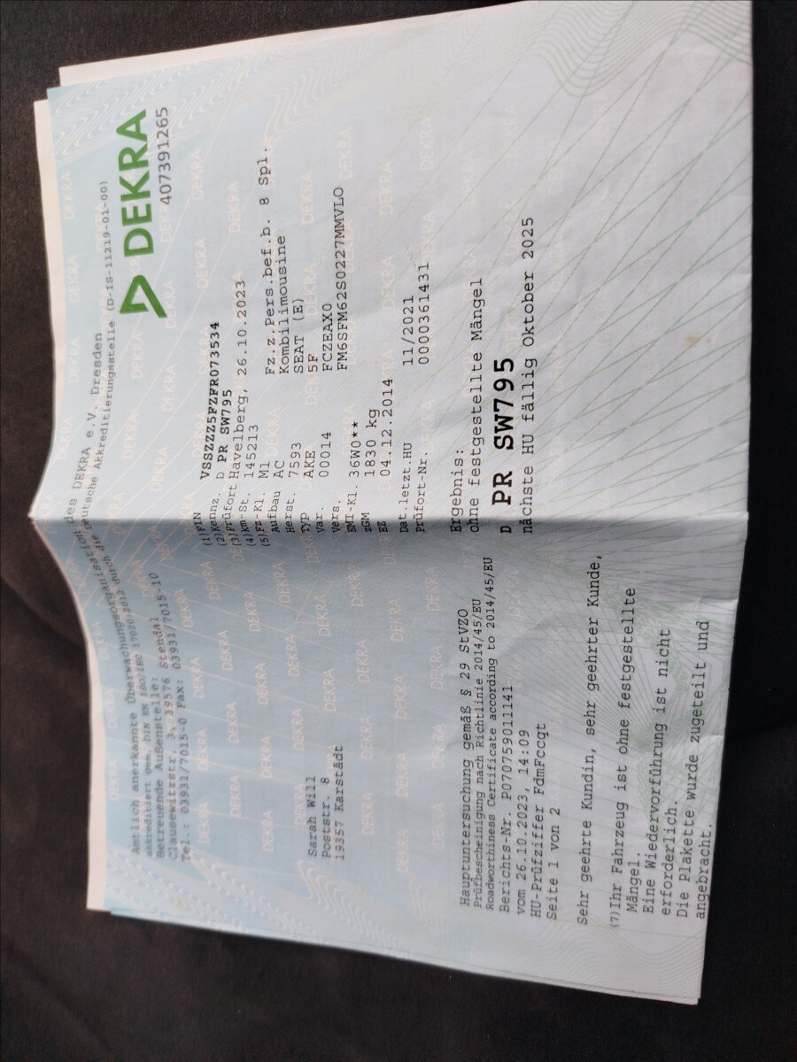 Seat Leon Kombi 1,4 l 110 kw