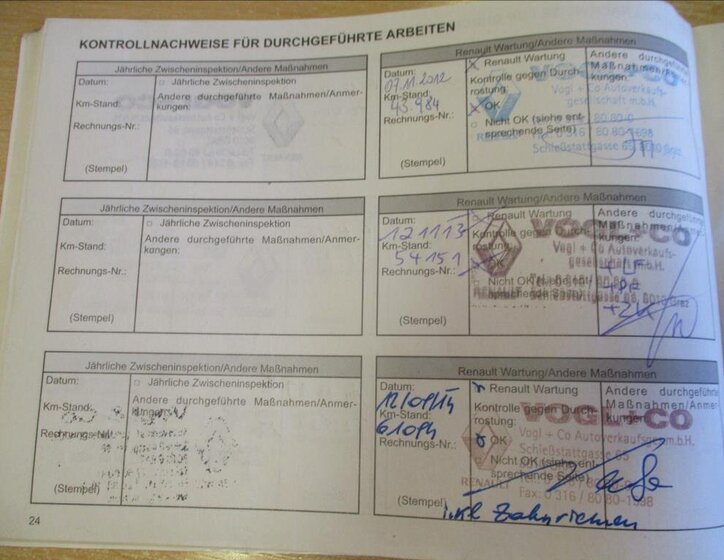 Renault Modus MPV 1,1 l 55 kw