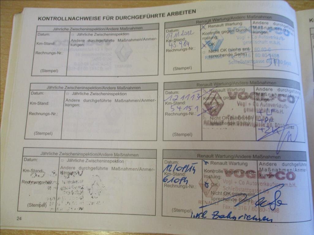 Renault Modus MPV 1,1 l 55 kw