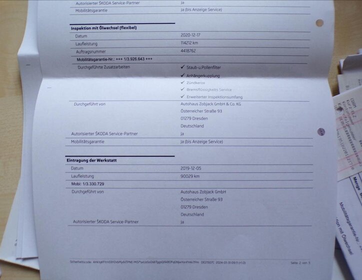 Škoda Yeti Kombi 1,4 l 92 kw