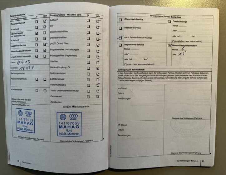 Volkswagen Touran MPV 1,2 l 77 kw